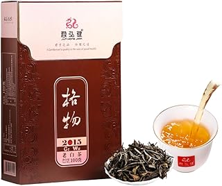 China Fujian Aged Fuding Loose Leaf White Tea Natural 100g - First Grade Shou Mei, 2015 Raw Material, Artisan Crafted,100% Pure White Tea Leaves Zero Sugar Mild Smooth