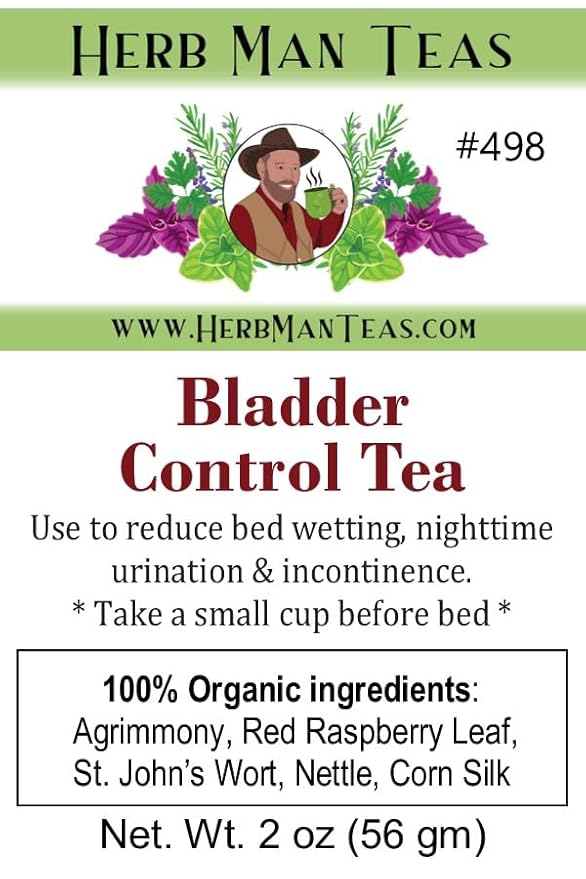 Herbal Tea - Herbal Blend for Nighttime Comfort & Fewer Bathroom Trips — by Master Herbalist Khabir — Organic, Non-GMO, No Additives
