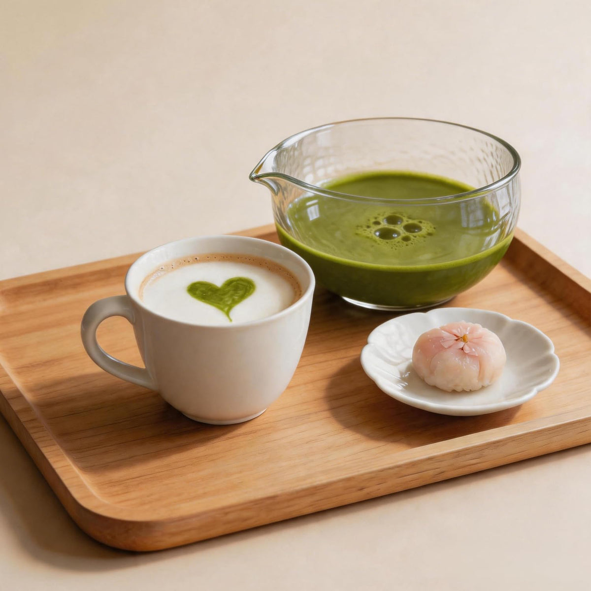 Britegleam Glass Matcha Bowl With Spout,Textured Glass Chawan Matcha Green Tea Whisk Bowls,Clear Japanese Style Cute Salad
