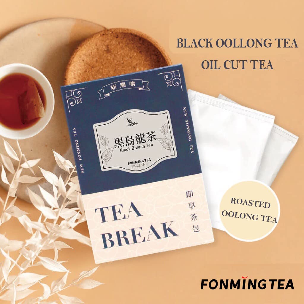 Fonming Tea Taiwan Oolong Tea Milky Oolong Jin Xuan Tea Bags and Black Oolong Tea Roasted Tea Individual Tea Bag Bundle