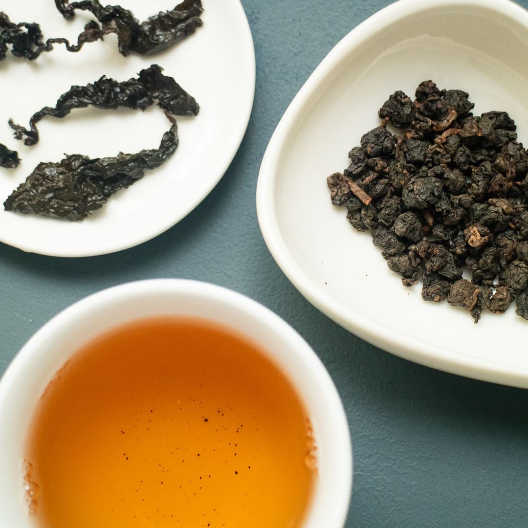 White Ember, premium Taiwanese oolong tea, roasted dongding oolong, 炭焙凍頂烏龍茶 (White Ember, 100g)