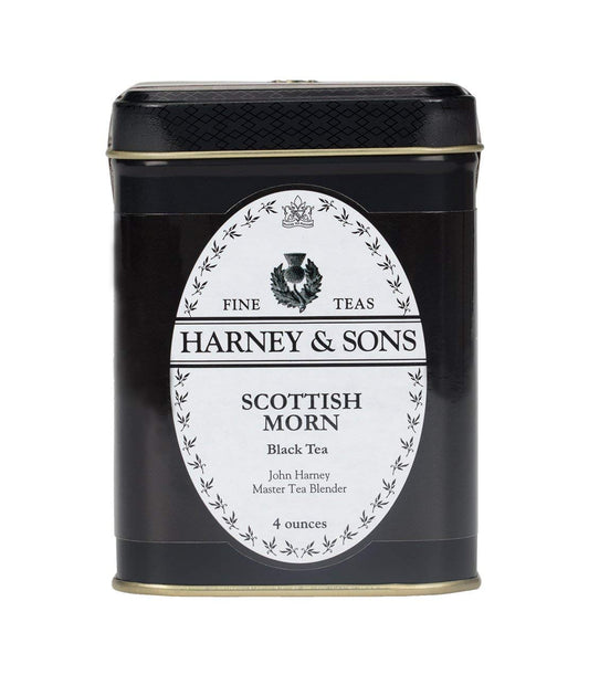Harney & Sons Scottish Morn Black Tea, Loose tea in 4 ounce tin