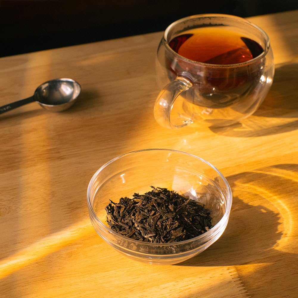 Positively Tea, Organic Hojicha, Green Tea, Loose Leaf, 16 Ounce