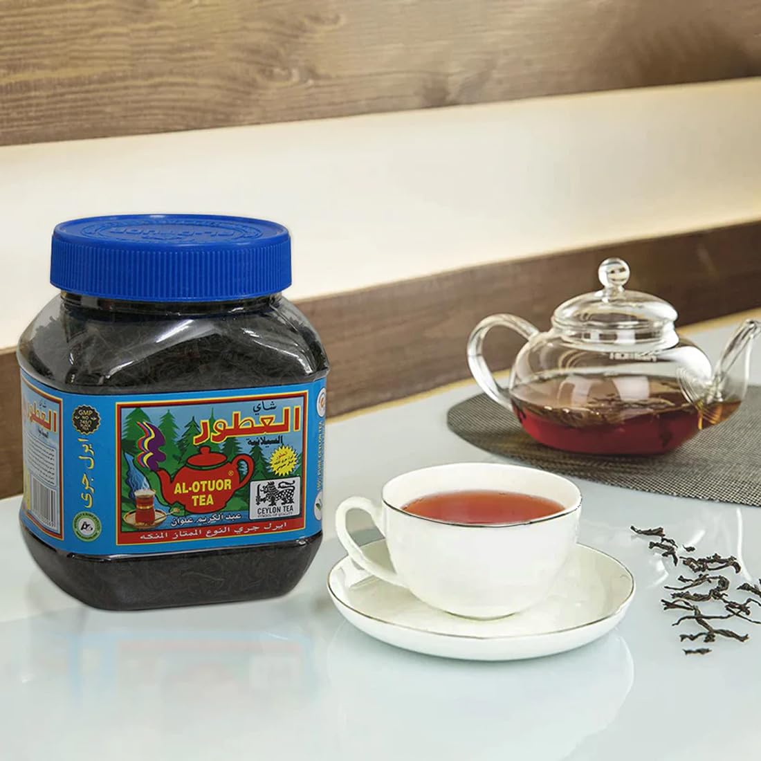 Tea4U Earl Grey Loose Leaf Black Tea – Pure Ceylon Blend with Bergamot – Bold, Citrusy & Refreshingly Soothing Classic Brew – 7.05 oz - Pack of 1