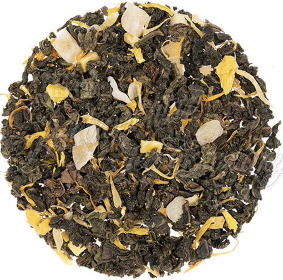Denise's Fine Tea, Premium, Oolong J'adore Mango, Flavored Oolong Tea, Loose Leaf (100g)