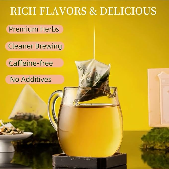 Eastrue Organic Dandelion Detox Tea,(150g/30TeaBags)-Dandelion Wolfberry Tea for Kidney & Liver Health, Caffeine Free Herbal Tea for Cleanse & Detox,Support Healthy Weight, All-Natural