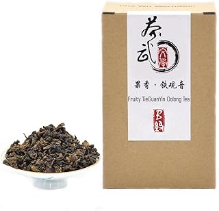 Cha Wu-[B] Fruity TieGuanYin Oolong Tea,8.8oz/250g,Light Roasting AnXi Chinese Loose Leaf WuLong Tea