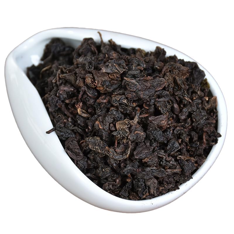 Premium Charcoal Roasted Tie Guan Yin Loose Leaf Oolong Tea (400g) | Iron Goddess of Mercy | Authentic Chinese Loose Leaf Tea from Anxi, Fujian (5A炭焙铁观音)
