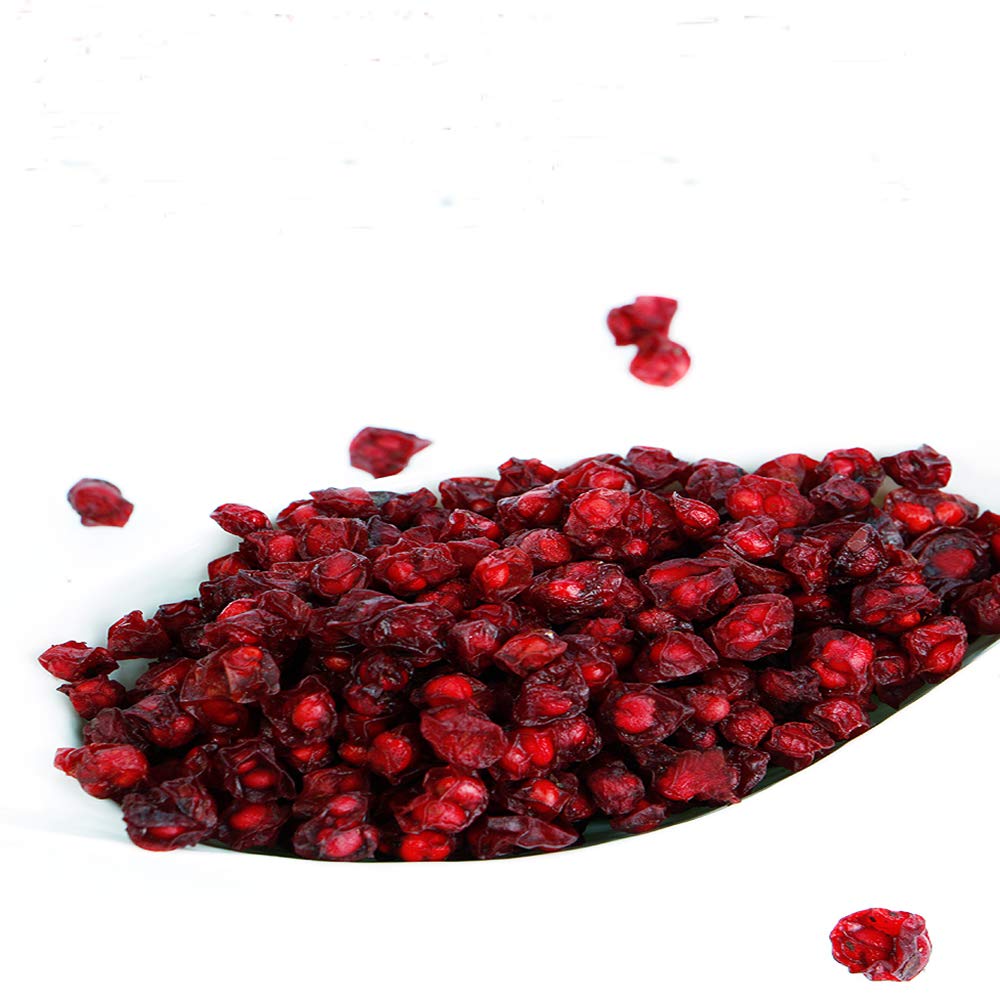 TEGHEE Nature Organic Schisandra Berries Dried Loose Bulk Herbs Schisandra Chinensis （Wu Wei Zi）Tea