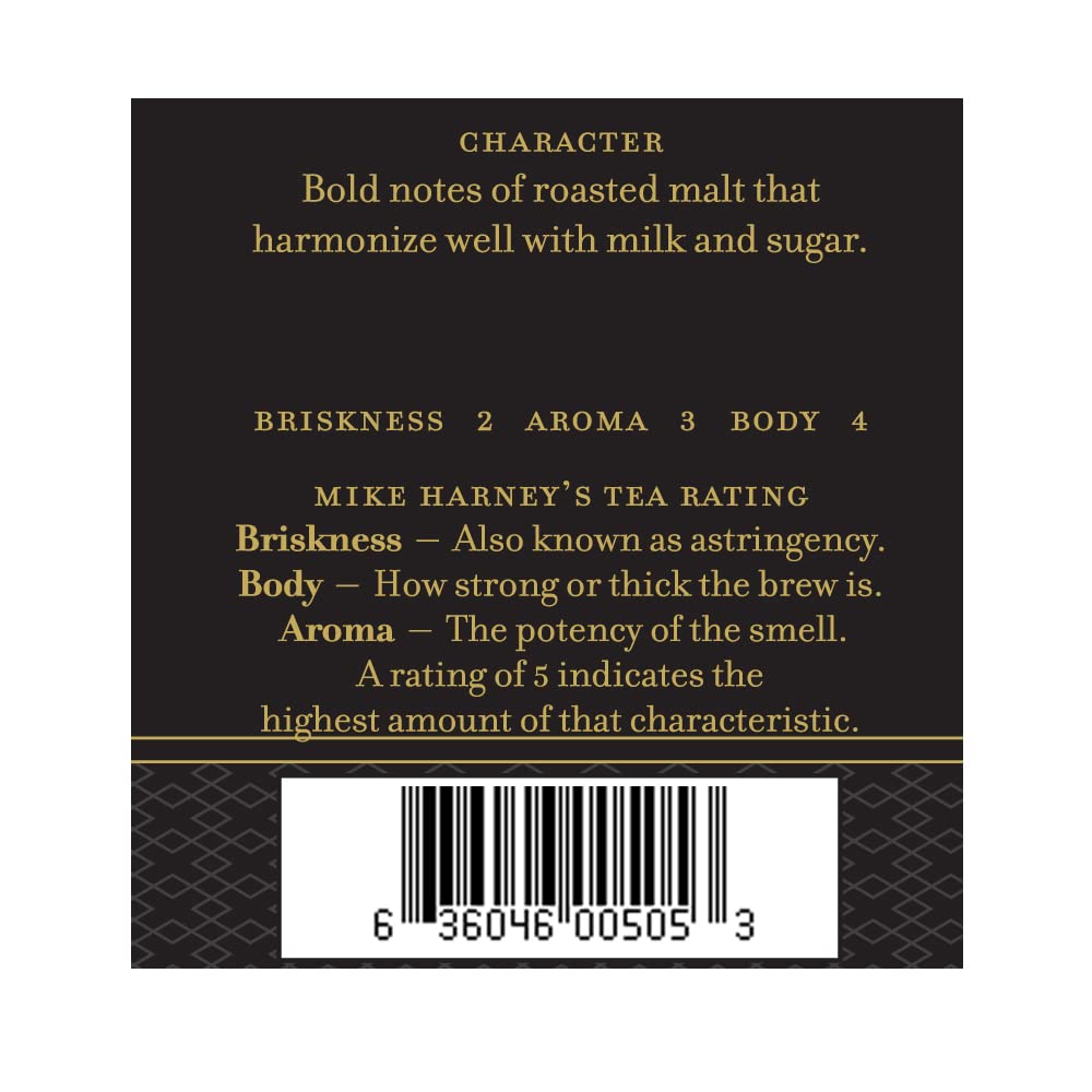 Harney and Sons Irish Breakfast Tea | 4oz Tin 100% Assam Black Tea Loose Leaf, Bold Breakfast Tea