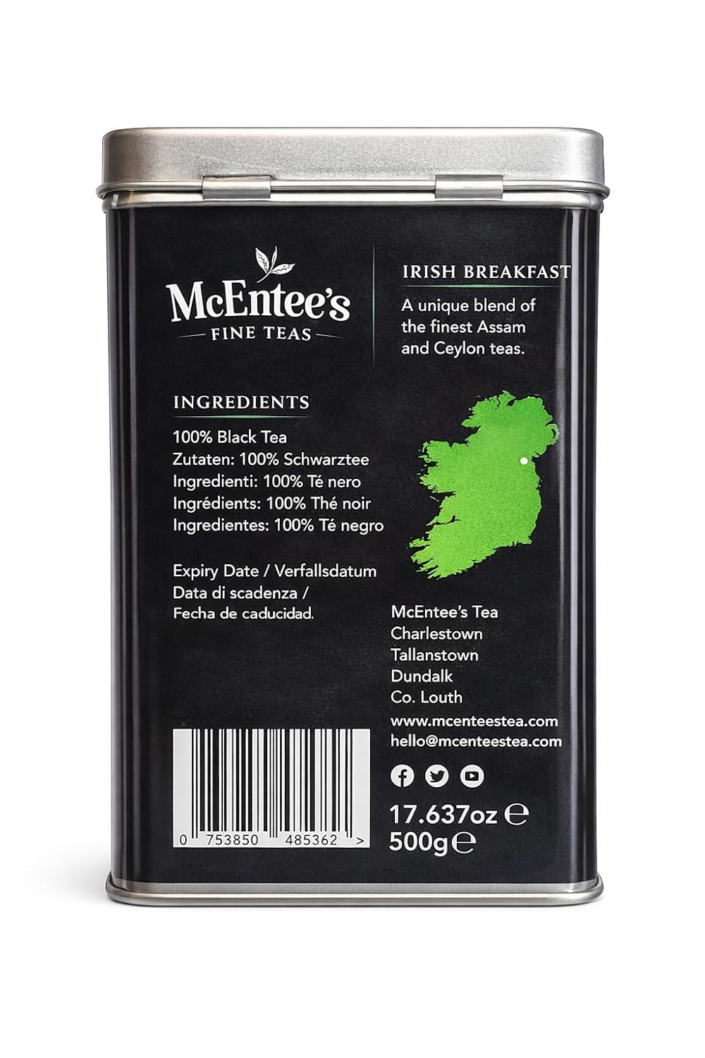 Irish Breakfast Tea 500g by McEntee's