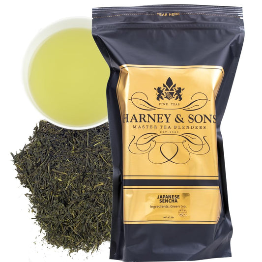 Harney & Sons Japanese Sencha Green Tea, 16 oz bag loose leaf tea