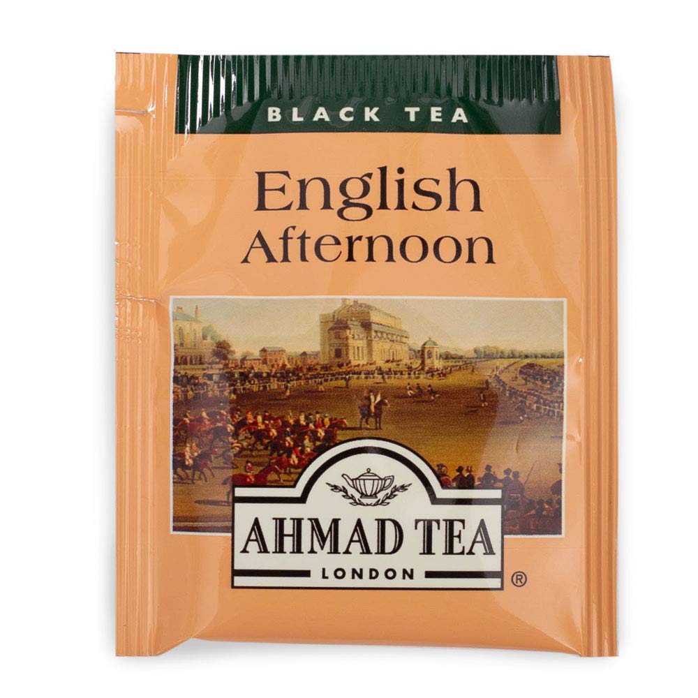 Ahmad Tea Black Tea, English Afternoon Teabags, 20 ct (Pack of 1) - Caffeinated and Sugar-Free