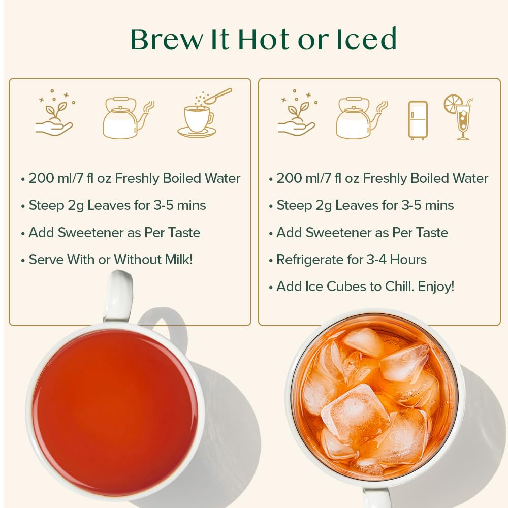 VAHDAM Masala Chai Tea - Loose Leaf 170+ Cups (340g/12oz) Blend of Black Tea with Cinnamon, Cardamom, Cloves &amp; Black Pepper | Vacuum Sealed Pack