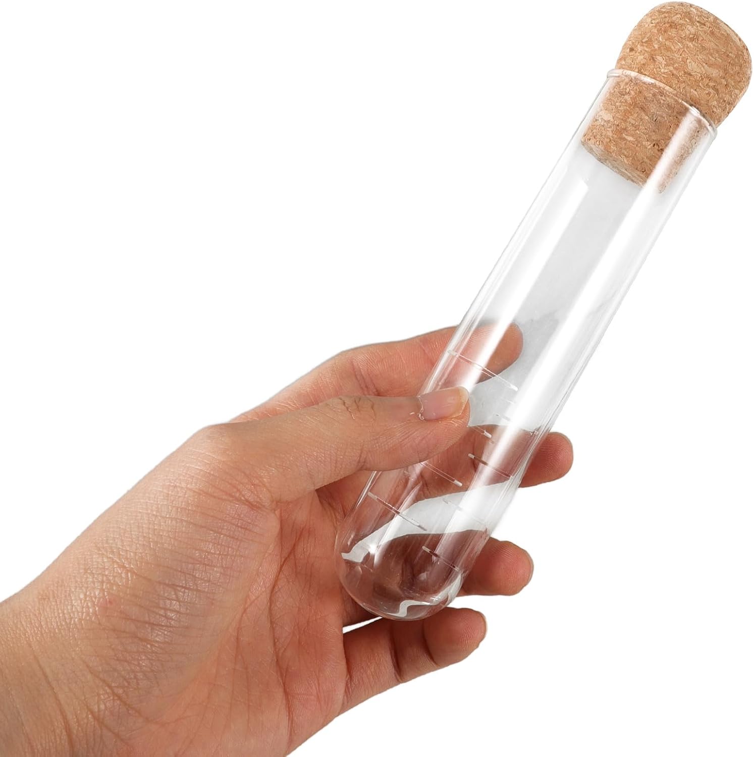 Glass Test Tube Tea Infuser for Loose Leaf Tea Strainer for Travel and Household Brewing