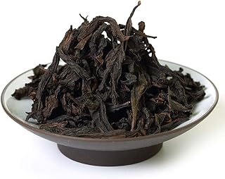 GOARTEA Da Hong Pao Oolong Tea - 4Pcs 250g / Total 35.2oz Supreme Grade - Laocong Shuixian - Fujian Wuyi Hsien Shui Xian Rock Loose Leaf - Chinese Oolong Tea