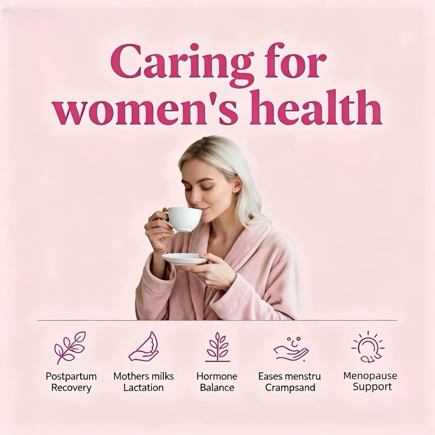 Eastrue Ginger Goji Berry Tea-Traditional Chinese Herbal Tea for Women with Jujube Red Dates,Longan, Supports Pregnancy Nausea Relief & Morning Sickness,Postpartum Essentials & Mothers Milks Lactation Tea,Caffeine Free, Organic,(200g/20Bags)