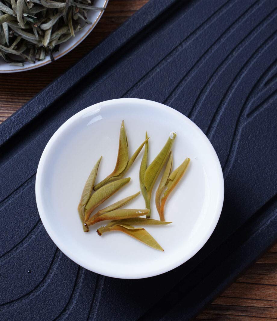 Silver Needle White Tea, Fresh Loose Leaf, Chinese White Tea, Healthy Daily Drink, From Hence Tea (1 Pack)