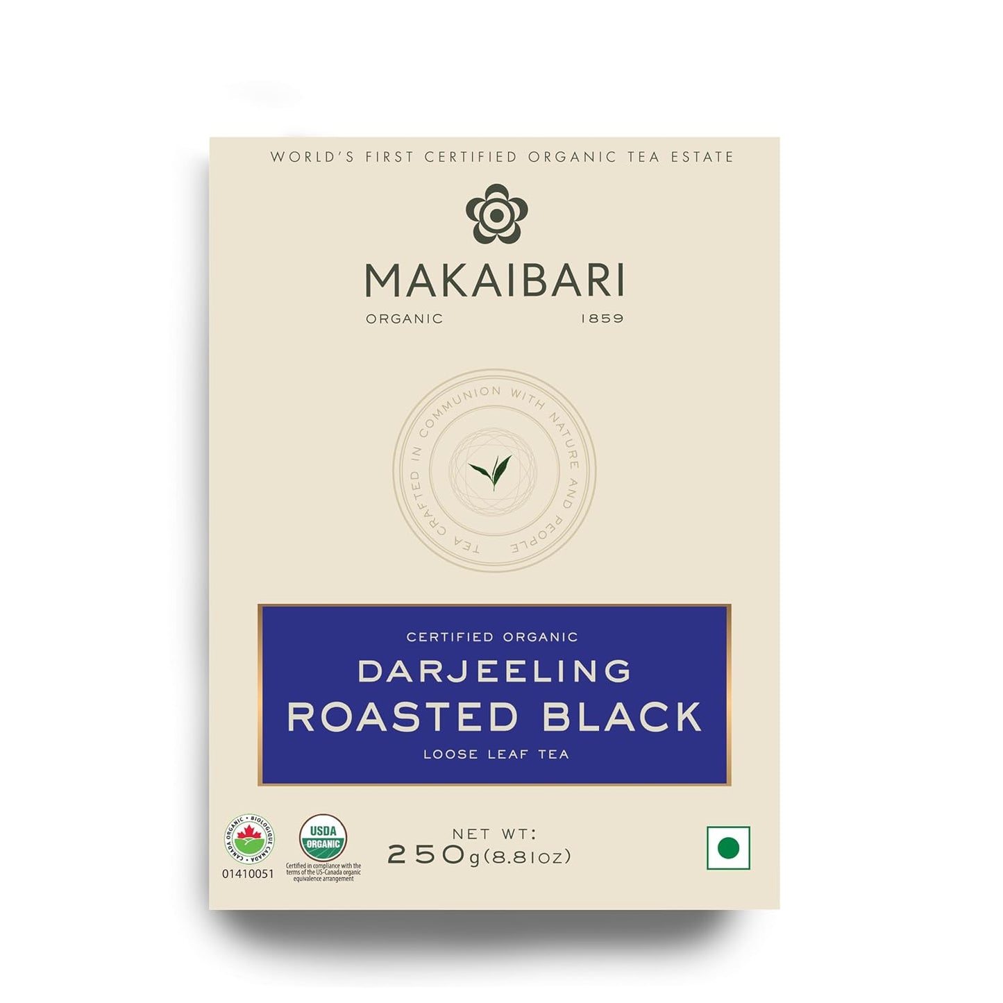 Makaibari Darjeeling Roasted Black, 250 gm