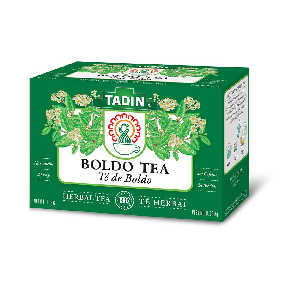 Tadin Boldo Herbal Tea (24 Teabags) (Pack of 2)