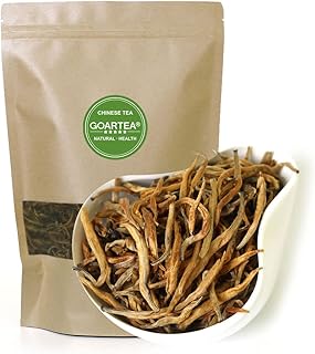 GOARTEA 50g / 1.76oz Nonpareil Supreme Yunnan Black Tea - Fengqing Dian Hong Dianhong Loose Leaf Chinese Tea