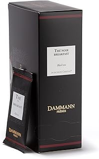 Dammann Freres Loose Leaf, Breakfast Blend Premium Gourmet French Black Tea, 24 Count (Single Pack)