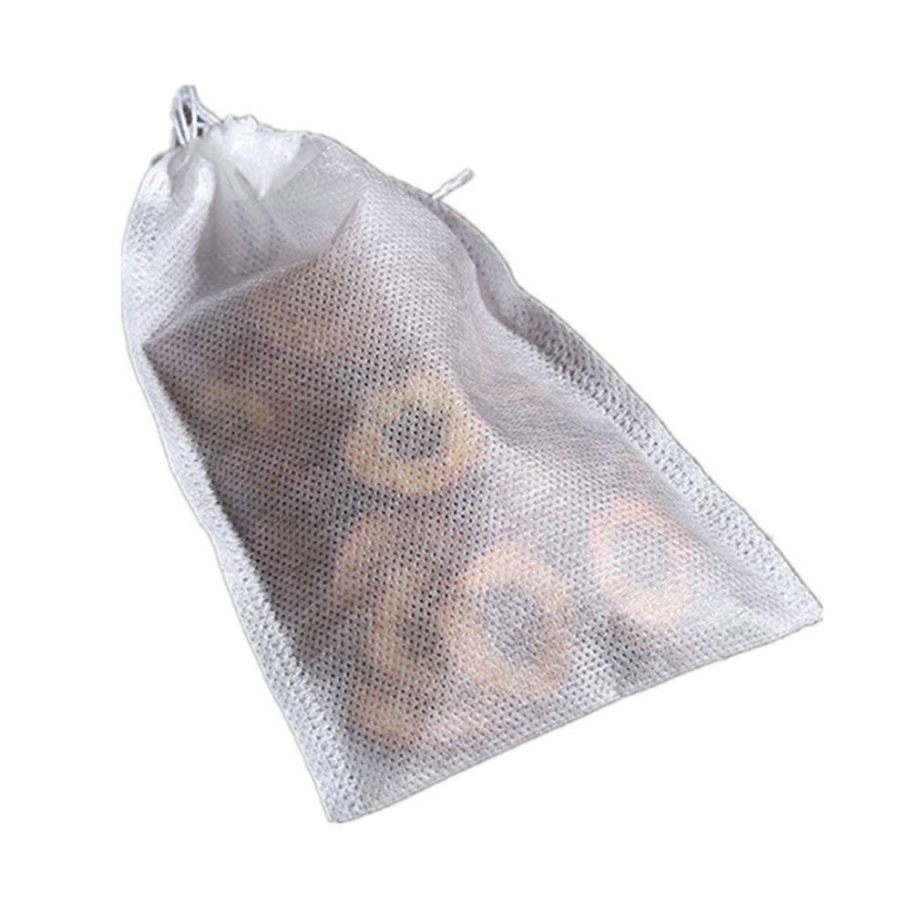 TamBee 100 Pack Disposable Tea Filter Bags Tea infusers 4" x 6" Empty Muslin Drawstring Seal Filter Tea Bags Drawstring Herb
