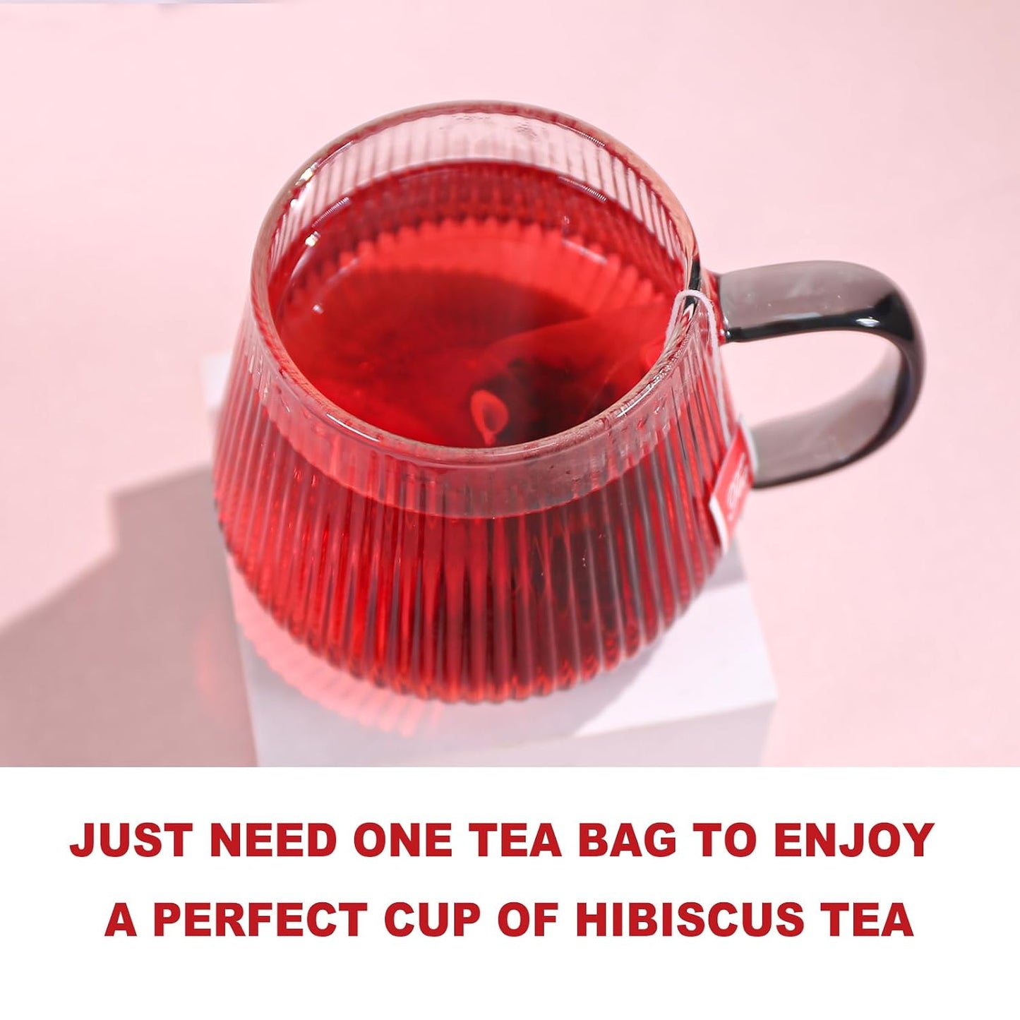 TEARELAE - Hibiscus Tea Bags, 80 Count, 100% Pure Hibiscus Flowers