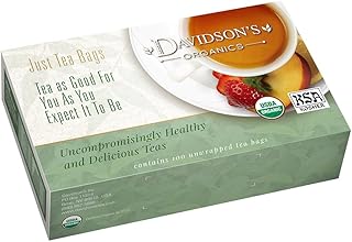 Davidson's Organics, Lapsang Souchong Black, 100-count Unwrapped Tea Bags