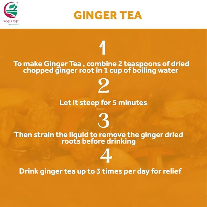 Dried Ginger Root 4 oz, Cut and Sifted Dried Ginger Pieces, As Spicy as Fresh, Flavourful Indian Spice