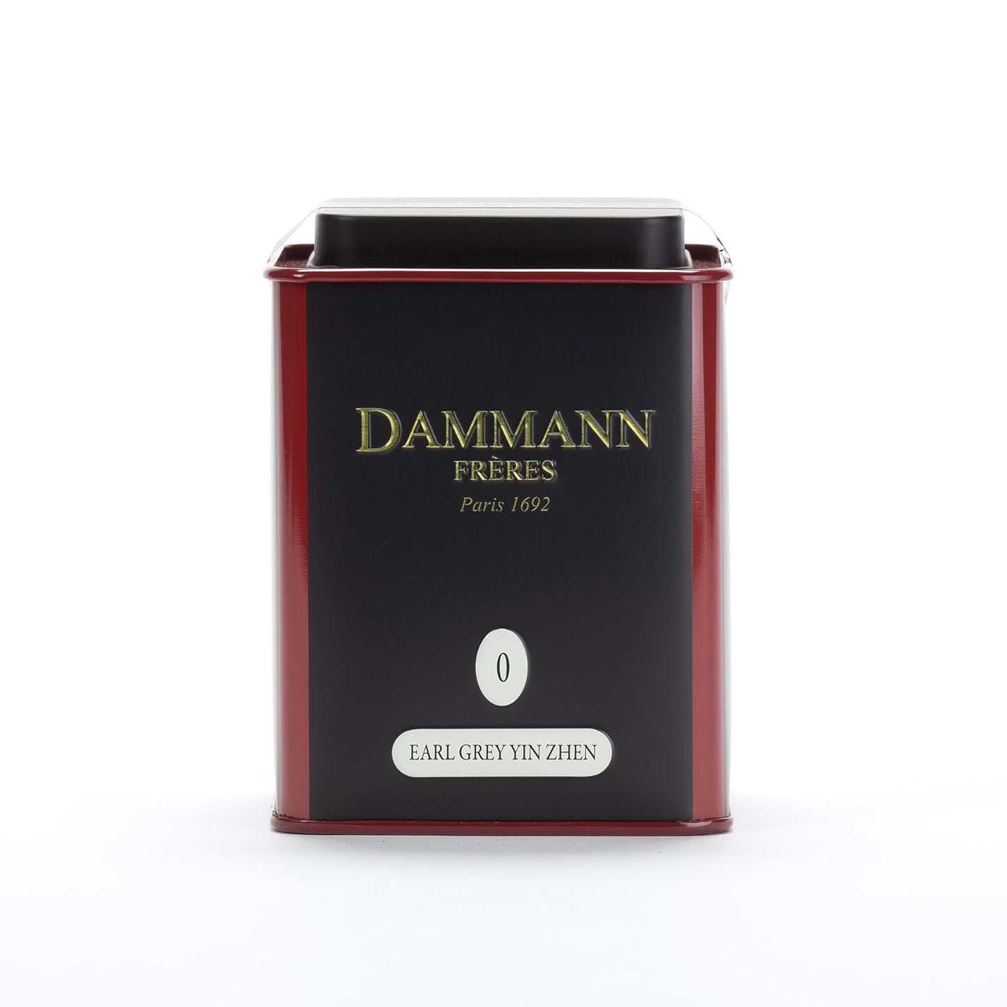 Dammann Freres Loose Leaf Earl Grey Premium Gourmet Black French Tea Bergamot Citrus Flavors 3.52 Ounce Tin