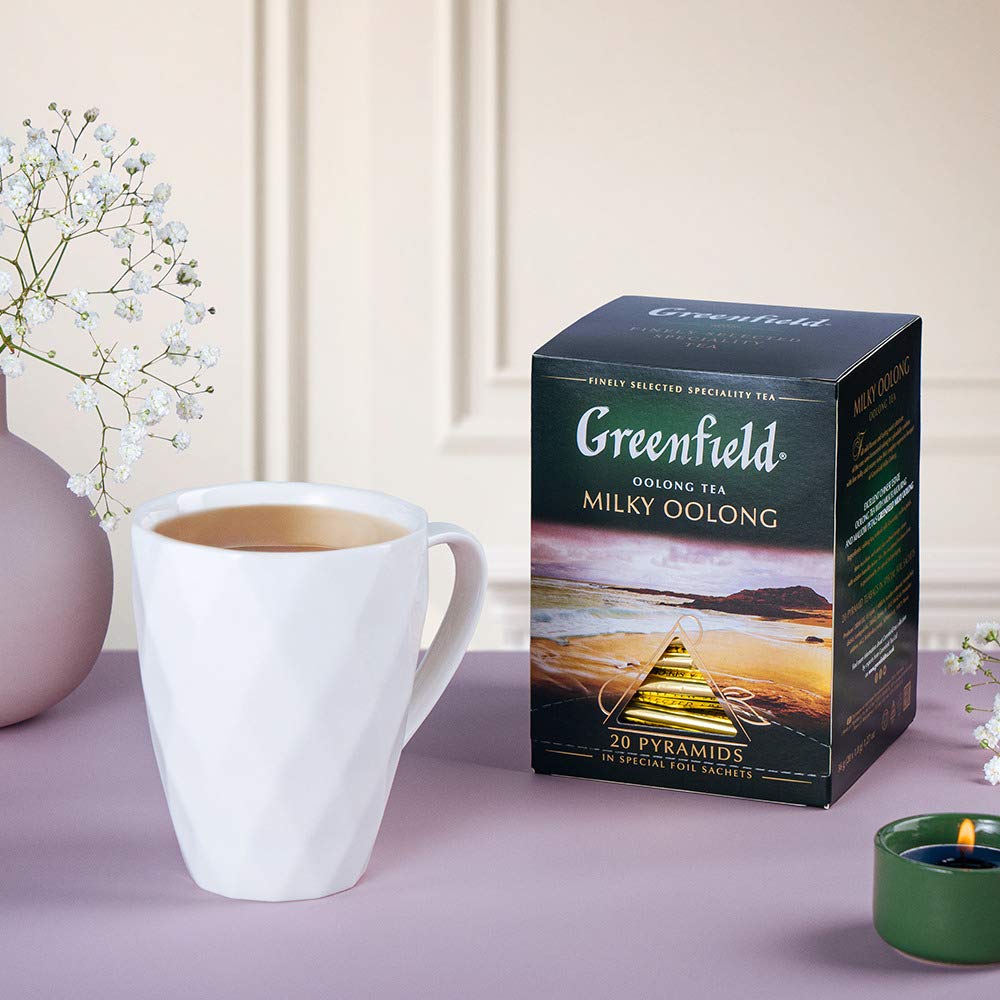 Greenfield Tea, Milky Oolong, 20 Count