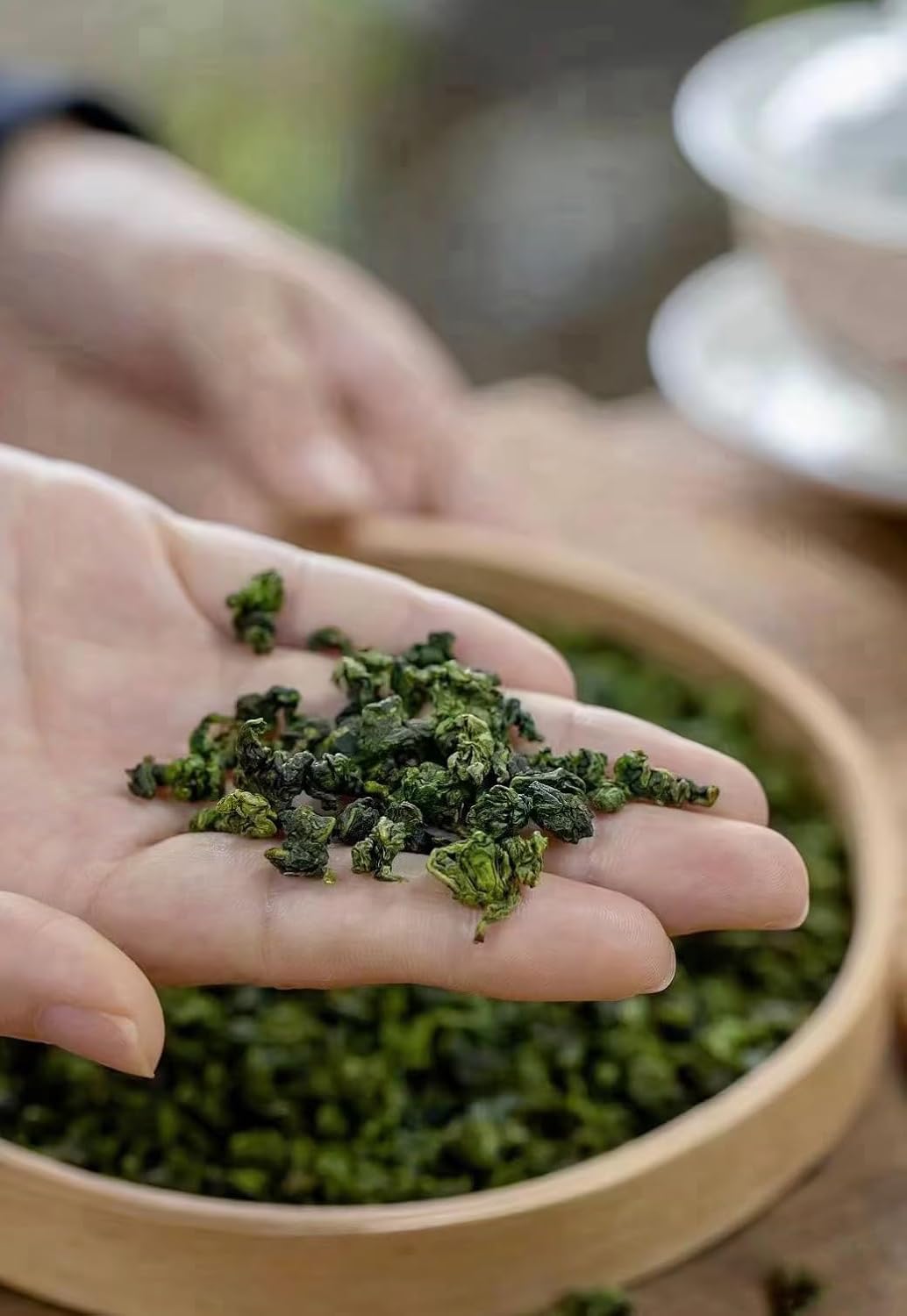 MOORCHOCO TieGuanYin Oolong Tea Loose Leaf, Iron Goddess of Mercy, 8.81 oz-250g, From Anxi Fujian (铁观音250g)