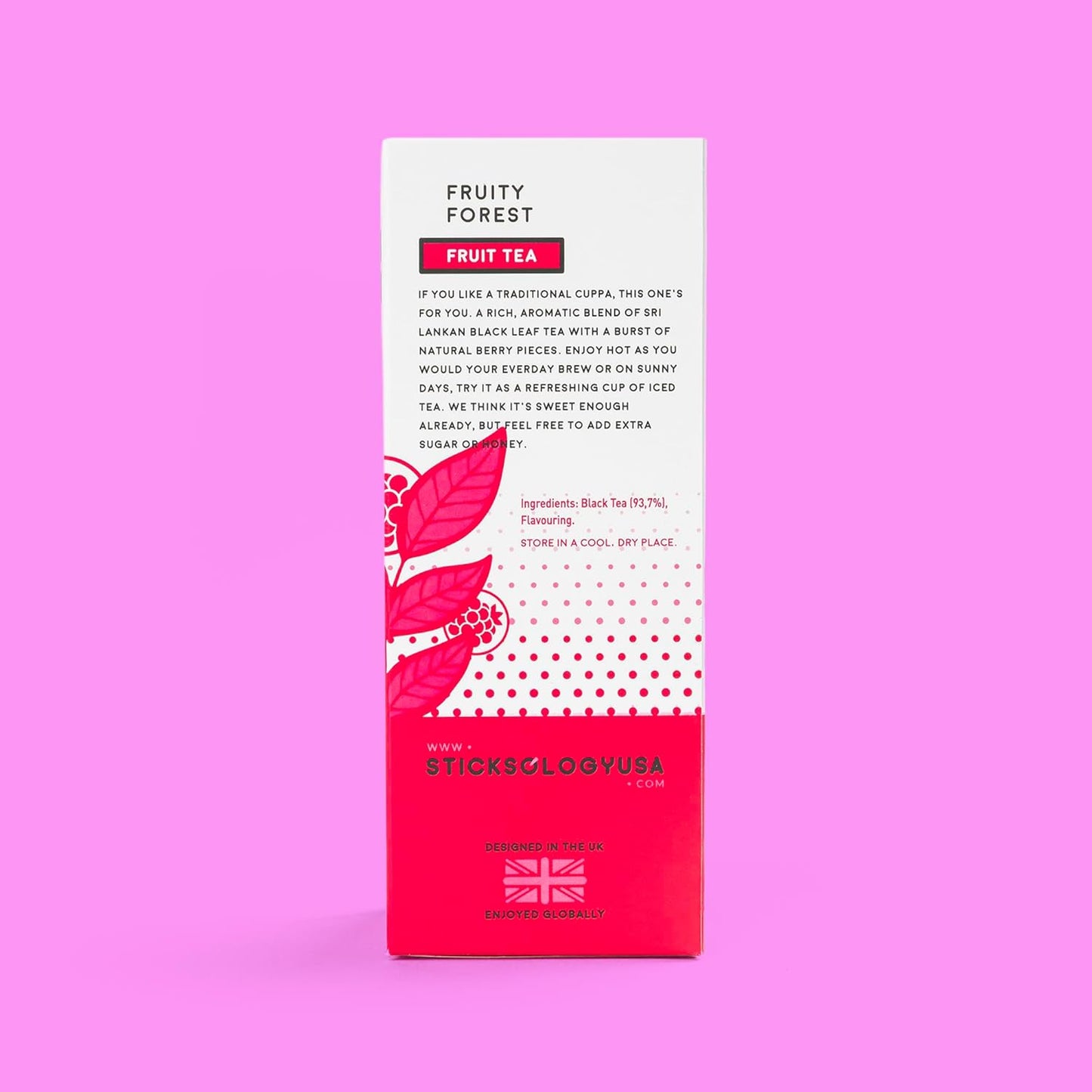 Sticksology Fruity Forest Tea Sticks- Fruit Tea
