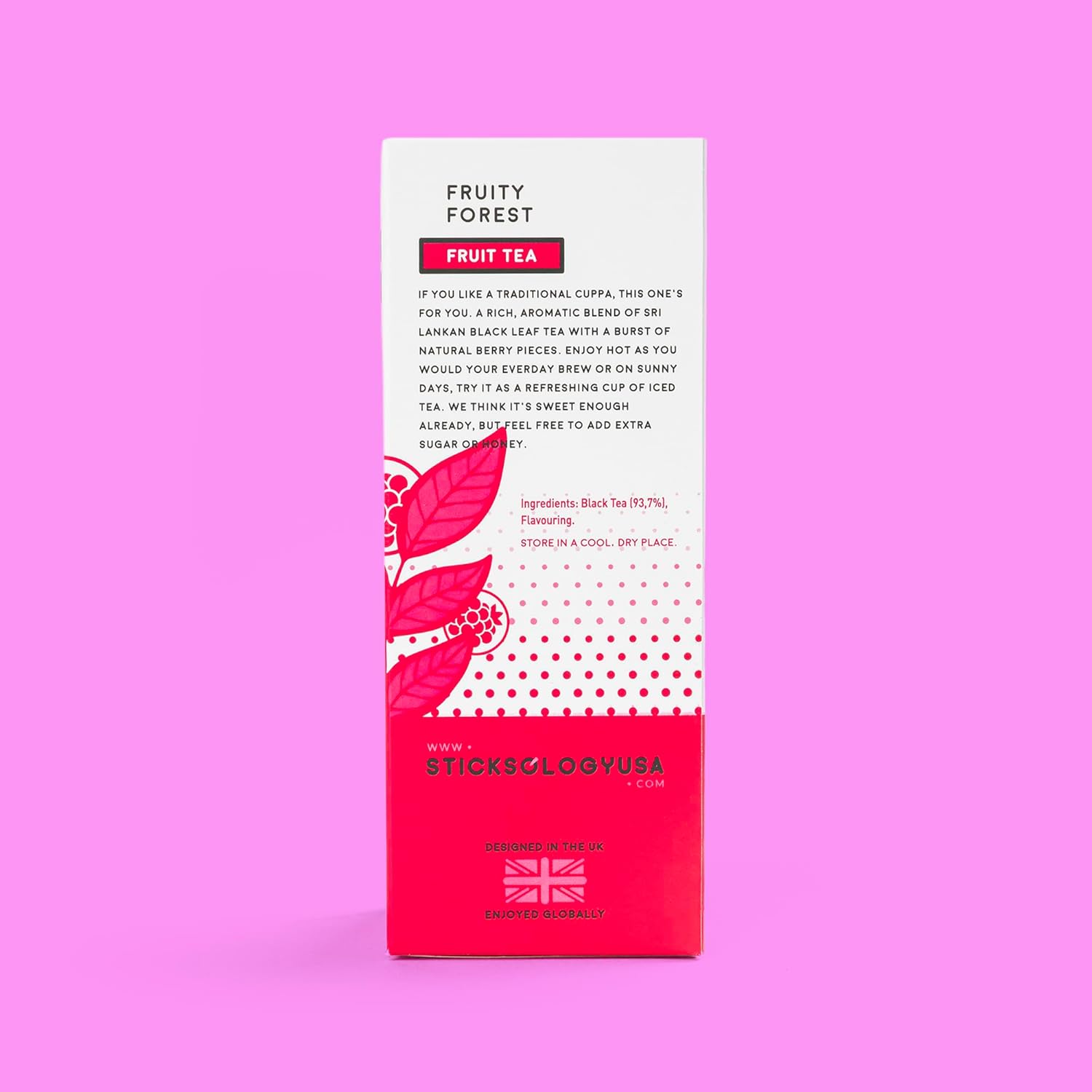 Sticksology Fruity Forest Tea Sticks- Fruit Tea