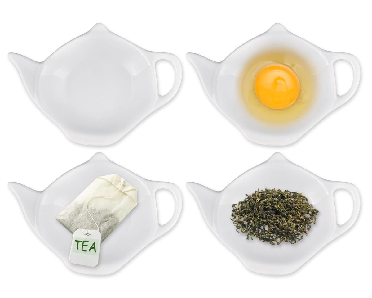DS. DISTINCTIVE STYLE 4 Pieces Tea Bag Holder for Used Tea Bag