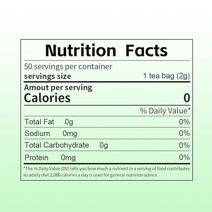 ZenVitality Dandelion Leaf and Root Tea（50 Bags）100% Certified Organic/Decaffeinated Naturally beneficial for liver/blood pressure/blood sugar/digestive health Decaffeinated