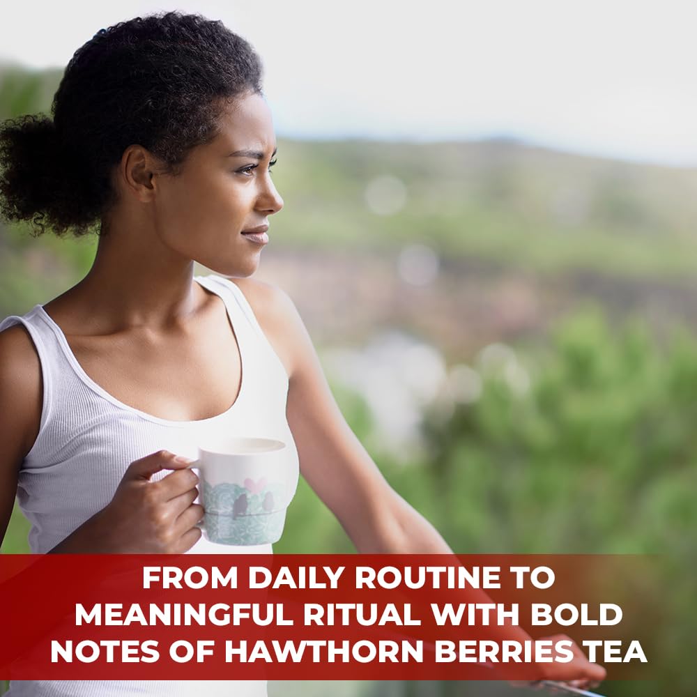 16 oz. Hawthorn Berry Herb Tea Espino blanco (Crataegus L.) - 453g Hawthorn Berry Tea