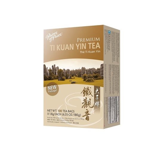 Prince of Peace Premium Ti Kuan Yin Tea, 100 Tea Bags – Ti Kuan Yin – Prince of Peace Tea – Ti Kuan Yin Tea Bags – Oolong Tea Prince of Peace