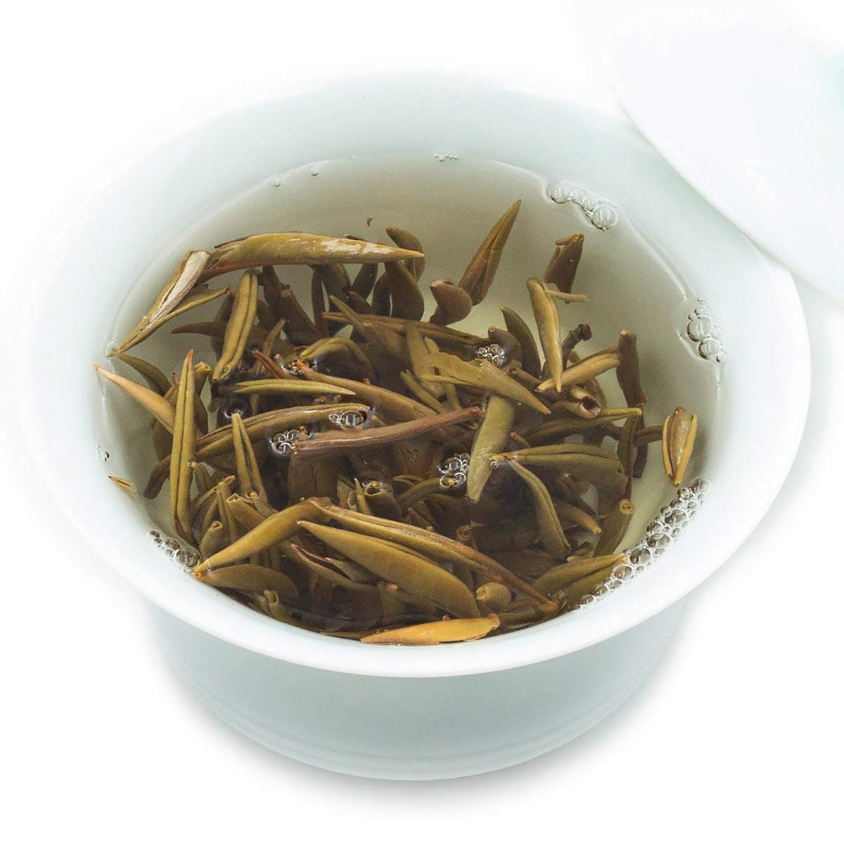 Oriarm Imperial Yunnan Silver Needle White Tea Loose Leaf - Bai Hao Yinzhen Chinese Silver Tips Tea- Caffeine Level Low - 1000g (35.3-ounce) (4 x 250g Bags)
