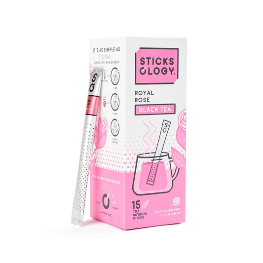 Sticksology Royal Rose Tea Sticks - Black Tea