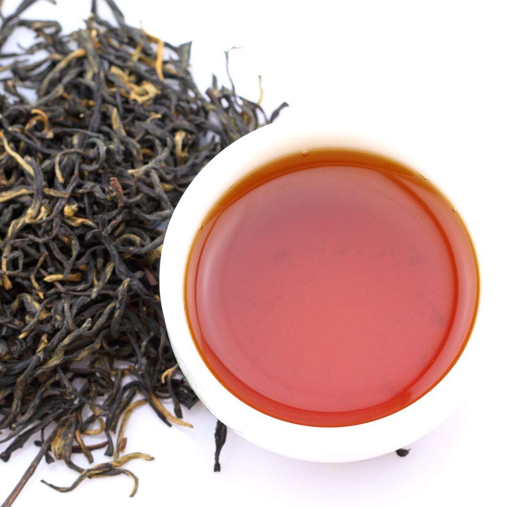 GOARTEA Lapsang Souchong Black Tea - No Smoky - 50g / 1.76oz Traditional Chinese Tea Loose Leaf - Golden Buds