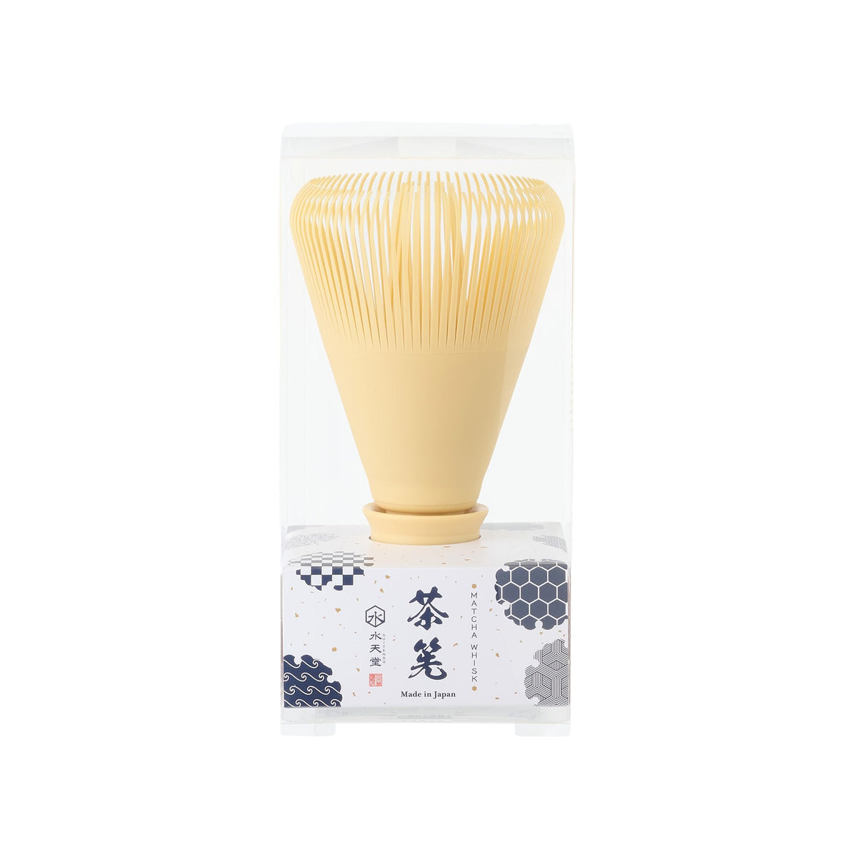 SUITENDO Resin Matcha Whisk Made in Japan - Durable PP Chasen, Bamboo Whisk Alternative for Japanese Tea Ceremony & Daily