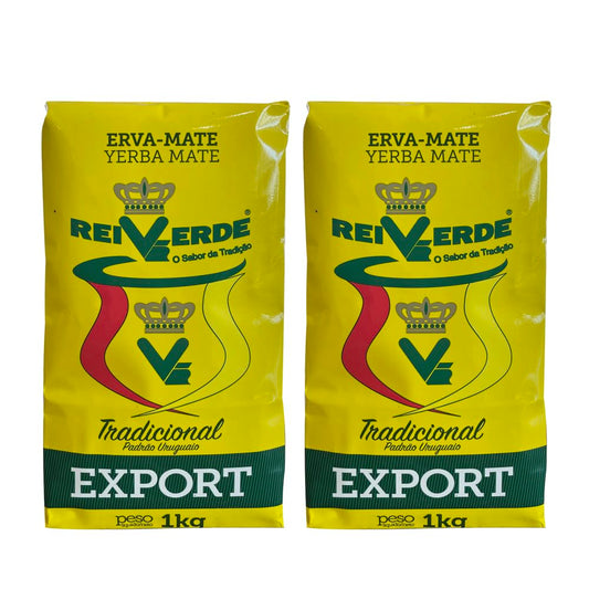 Rei Verde Yerba Mate - Traditional Uruguayan Style 2Pack