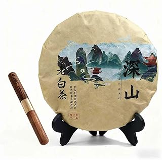 White Tea Cake with Complimentary Tea Needle, Traditional Compressed Tea