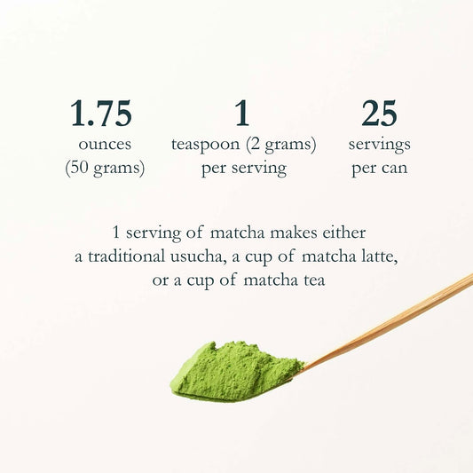 Naoki Matcha Organic First Spring Blend Matcha, 50g/1.75oz