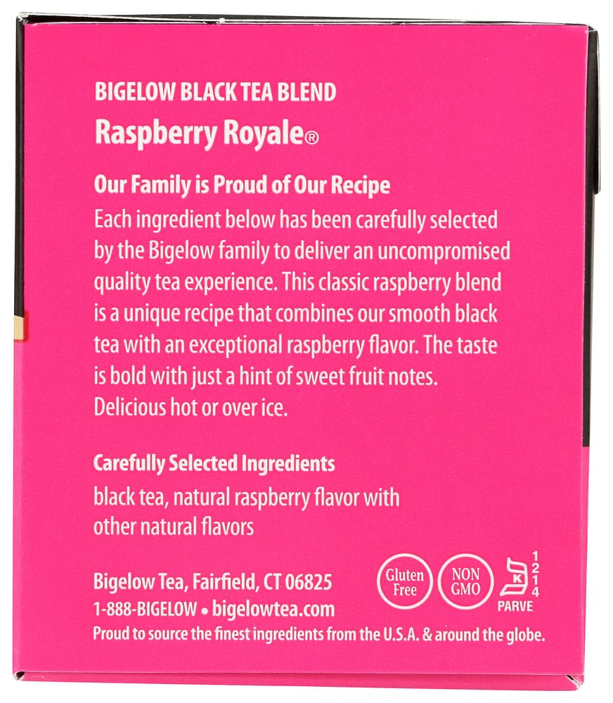 Bigelow Tea Bigelow Raspberry Royale Tea Bags - 20 ct (Pack of 2)