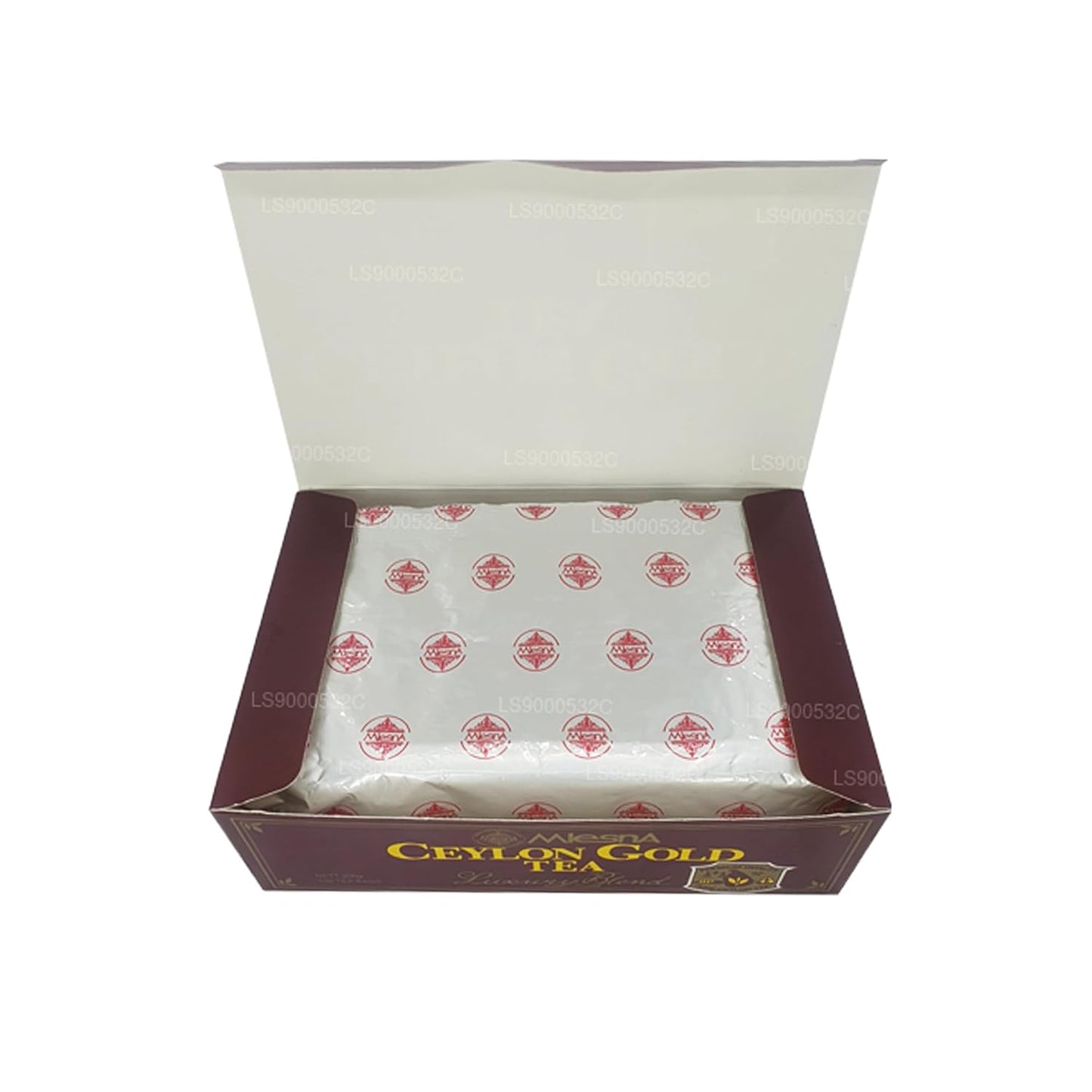 Mlesna Ceylon Gold Tea Luxury Blend -Premium quality 100 tea Bags 200g (7.05 Oz)