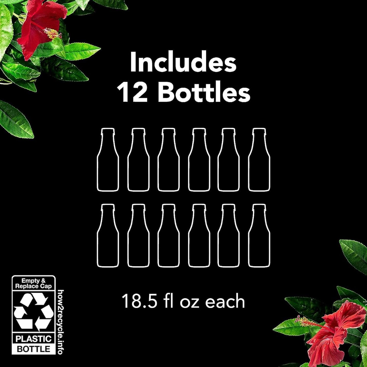 Pure Leaf Iced Tea, Zero Sugar Sweet Tea, 18.5 Fl Oz Bottles (12 Pack)