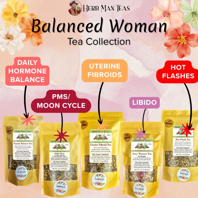 Herbal Tea — Organic Herbal Blend & Tissue Health — by Master Herbalist Khabir, Non-GMO, No Additives
